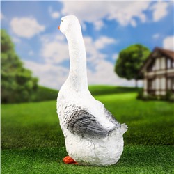 Садовая фигура из полистоуна «Гусь», h=47 см