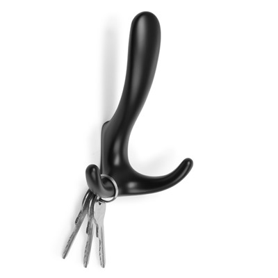 Крючок мебельный CAPPIO HOOK, трехрожковый, цвет черный