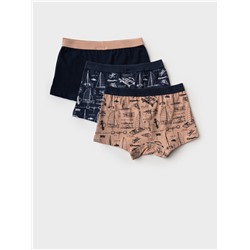 Трусы трикотажные для мальчиков - боксеры, 3 шт в комплекте