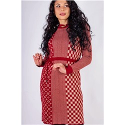 Теплое платье, на кулиске, арт. Е-46