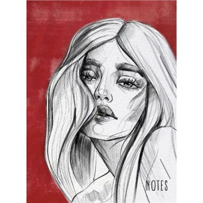 Записная книжка А6  64л клетка ЛАЙТ "Girl power" ЕТИ664542 Эксмо