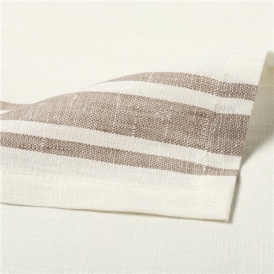 Дорожка на стол Этель Rigoroso 40×146 см, лён 100%, плотность 260 г/м², белая