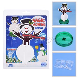 Набор опытов "Волшебный снеговичок" в коробке