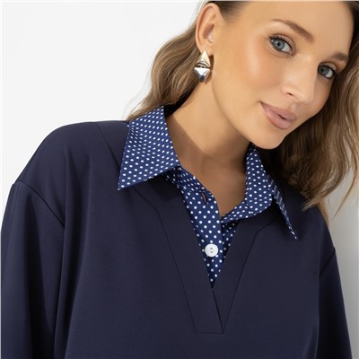 Блуза с эффектом многослойности, Легенда в кадре