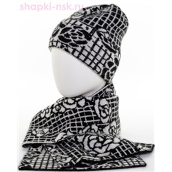 Спенсер Комплект (колпак+шарф) (56-58)