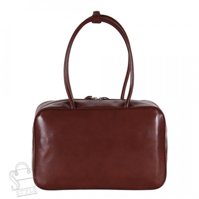 Сумка женская кожаная 5007NN brown  Natale Navetta