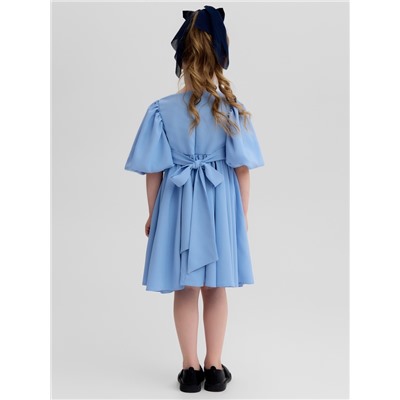 Платье нарядное для девочки MINAKU: Party Dress, голубое, рост 104-110 см