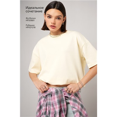 Женская футболка оверсайз Happyfox