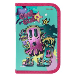 Пенал 1-секц, большой "Модное привидение" (190х115)