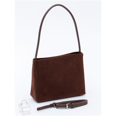 Сумка женская кожаная 990169-1NN coffee Natale Navetta  в Новосибирске