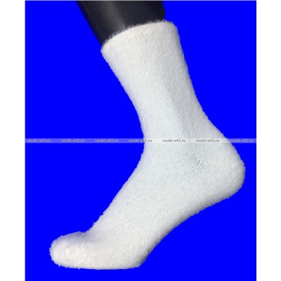 3 ПАРЫ - Термоноски женские ангора НОРКА ШЕРСТЬ высокие однотонные арт. 2781