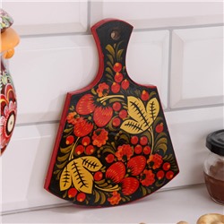 Доска разделочная дерево «Лимонница», хохлома