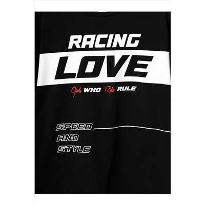 Фуфайка трикотажная для девочек (футболка) PLAYTODAY, 1240273