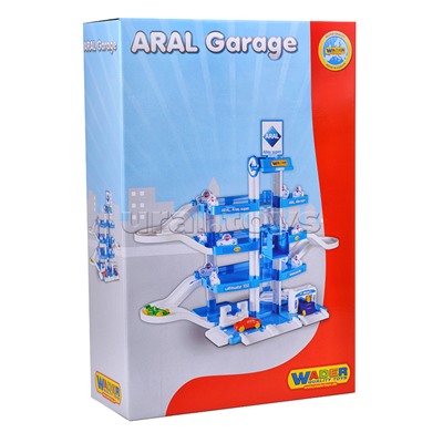 Паркинг "ARAL-2" 4-уровневый с автомобилями (в коробке)