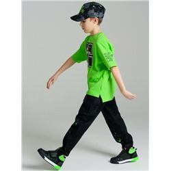 Брюки текстильные джинсовые для мальчиков