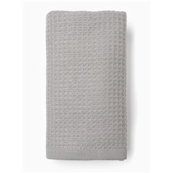 Полотенце махровое LoveLife «Макан» 70×130 см, серое, 100% хлопок, 480 г/м²