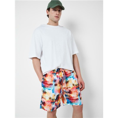 Шорты текстильные плавательные для мужчин, длинные