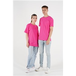 Футболка взрослая 5445МП однотонная