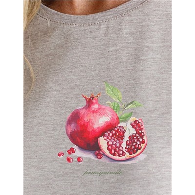 VILATTE Футболка D49.146