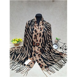 Мягкий палантин из кашемира мультицвет