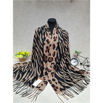 Мягкий палантин из кашемира мультицвет