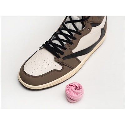 Кроссовки Nike Air Jordan 1 Mid x Travis Scott