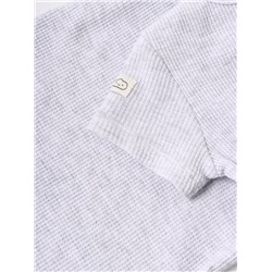 Боди Крошка Я Melange, рост 86-92, серое