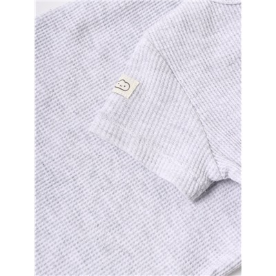 Боди Крошка Я Melange, рост 86-92, серое