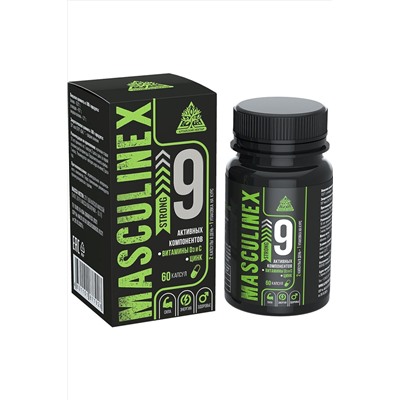 Фитокомплекс "MASCULINEX" для мужчин банка 60капс. 0,40г ЭКОПРОДУКТЫ, 1190359