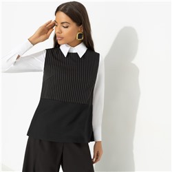 Блуза без рукавов, Кейт Мосс отдыхает (black)