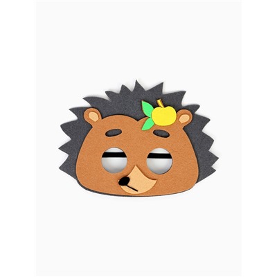 Карнавальный костюм «Ёжик», жилет, шорты, маска фетр, рост 92-116 см