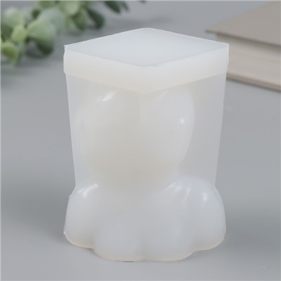 Молд силиконовый «Девушка с цветами в волосах» 11×9×7.5 см