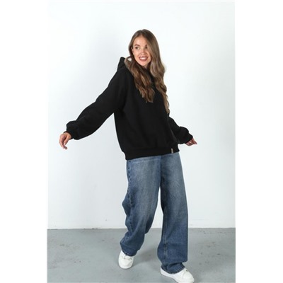 Худи женское ХЖ-001 (Черный)