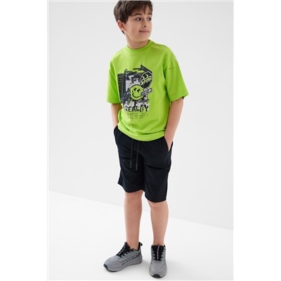 Комплект трикотажный для мальчиков: фуфайка (футболка), шорты PLAYTODAY, 1242309