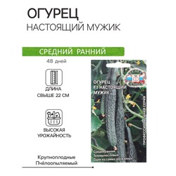 Семена Огурец «Настоящий мужик », 0.2 г