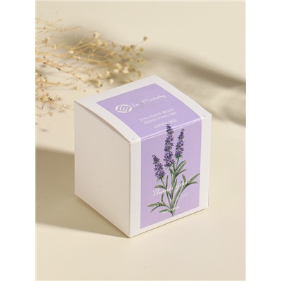 Свеча в подсвечнике вулканическом «Цилиндры», чёрная, 8.1×8.1×5.4 см