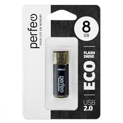 USB-флеш-накопитель PERFEO  8GB E04 Black economy series Perfeo