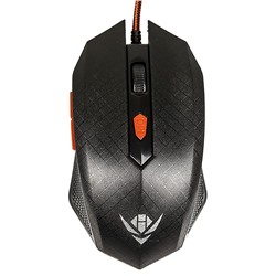 Мышь оптическая Nakatomi Gaming mouse MOG-08U (black) игровая