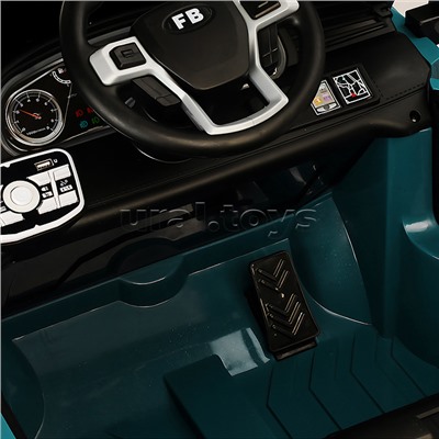 Электромобиль детский "Крутой внедорожник" (цвет ультрамарин)