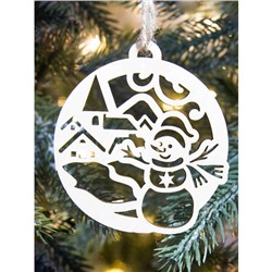 Ёлочная игрушка «Новогодние шарики», набор 15 шт.