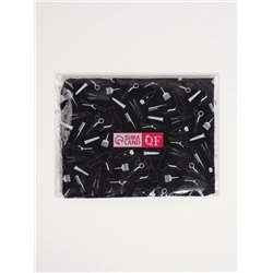 Пеньюар парикмахерский, чёрный