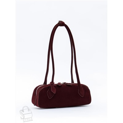 Сумка женская кожаная 89-6830-1VG wine red Vitelli Grassi  в Новосибирске