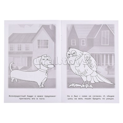 Раскраска Спасение друзей. 145х210мм.