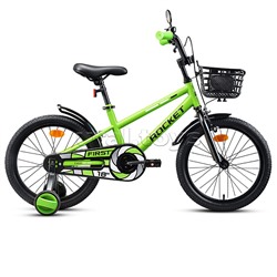 Велосипед 18" Rocket First, цвет зеленый