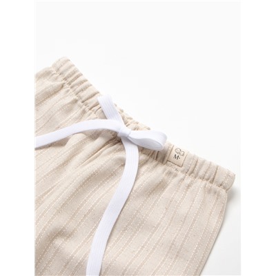 Брюки детские MINAKU, бежевые, рост 80-86 см