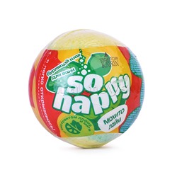Бурлящий шар для ванны 120г "SOHappy" Мохито Лайм