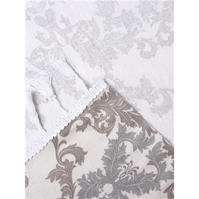 Шторы для кухни с подхватами «Этель» Classic, 150×150 см - 2 шт., 100% хлопок, рогожка 186 г/м²