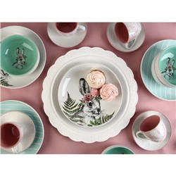 Тарелка керамическая «Линии», 22.5 см, Dolce Ceramo