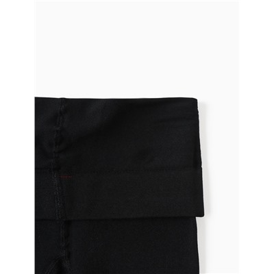 Колготки женские в сердечко MINAKU, чёрные, размер 4/L