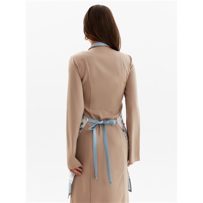 Фартук новогодний «Этель» Christmas flowers 60×70 см, 100% хл, саржа 190 г/м²